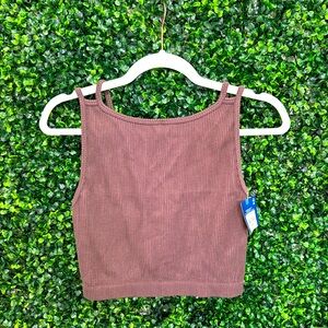 Arizona Jean co Top Walnut Brown size XL